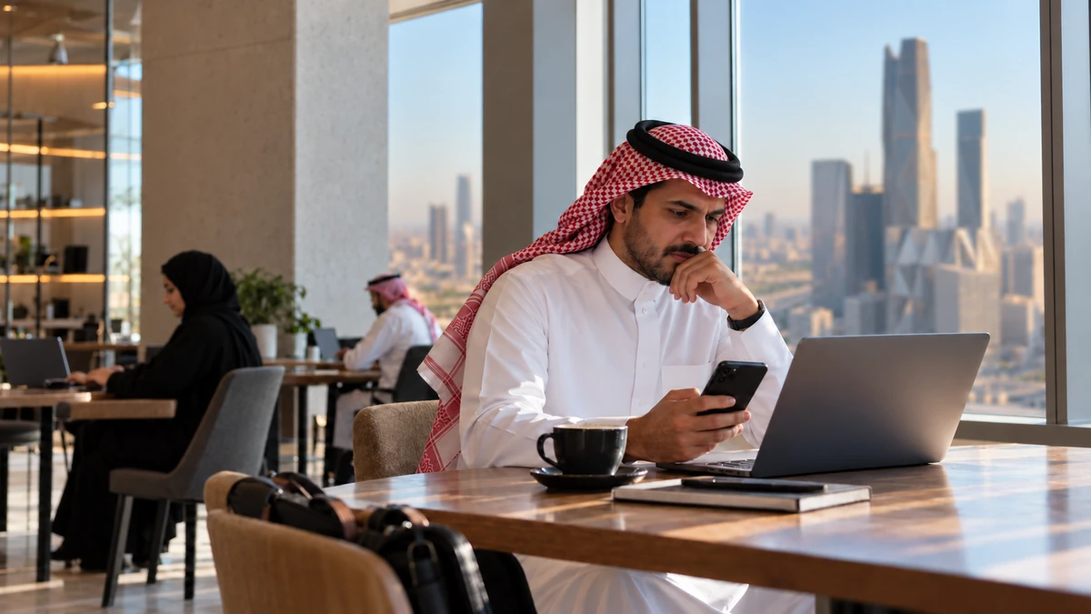 البحث عن فرصة مهنية في بيئة عمل سعودية